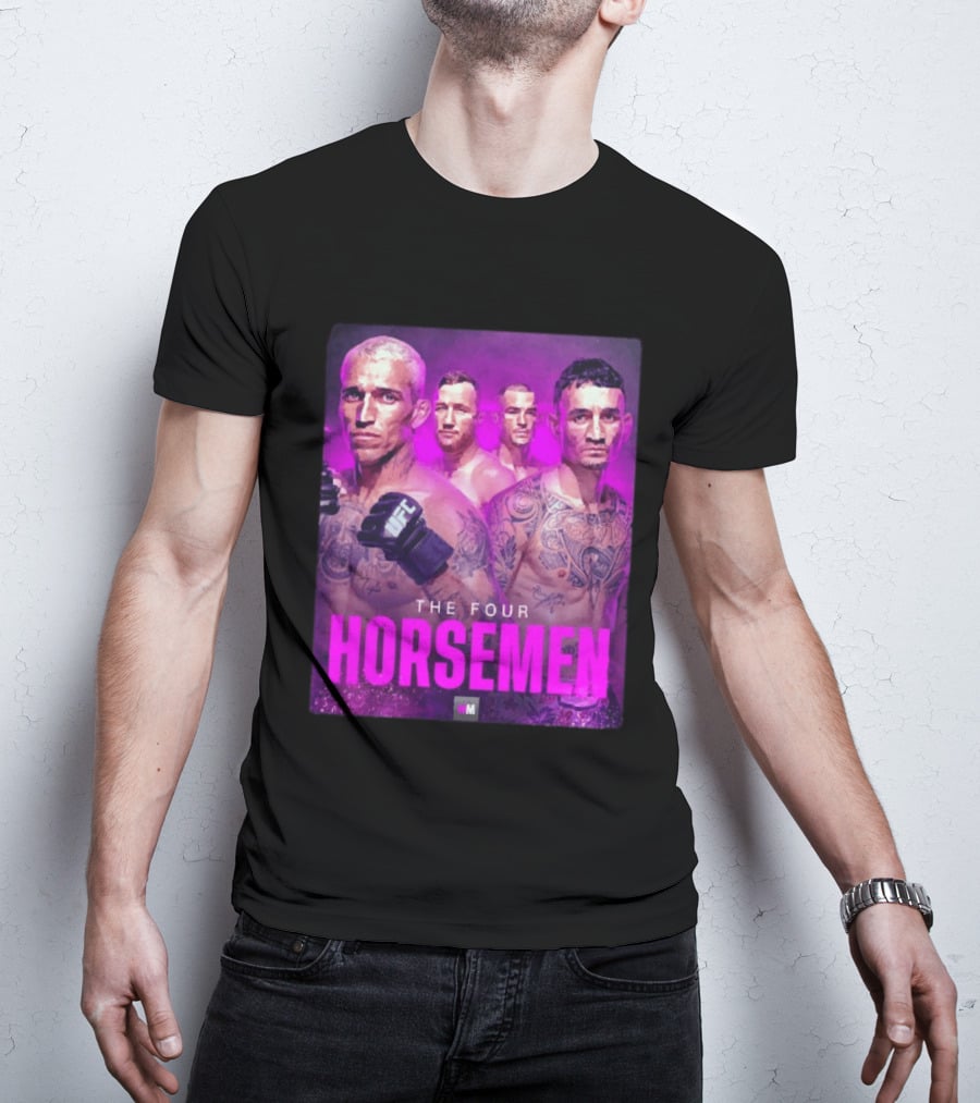 The Four Horsemen Oliveira Holloway Poirier Gaethje UFC Lightweight Champions T-Shirt