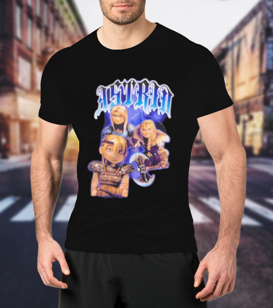 Astrid Collage How To Train Your Dragon T-Shirt