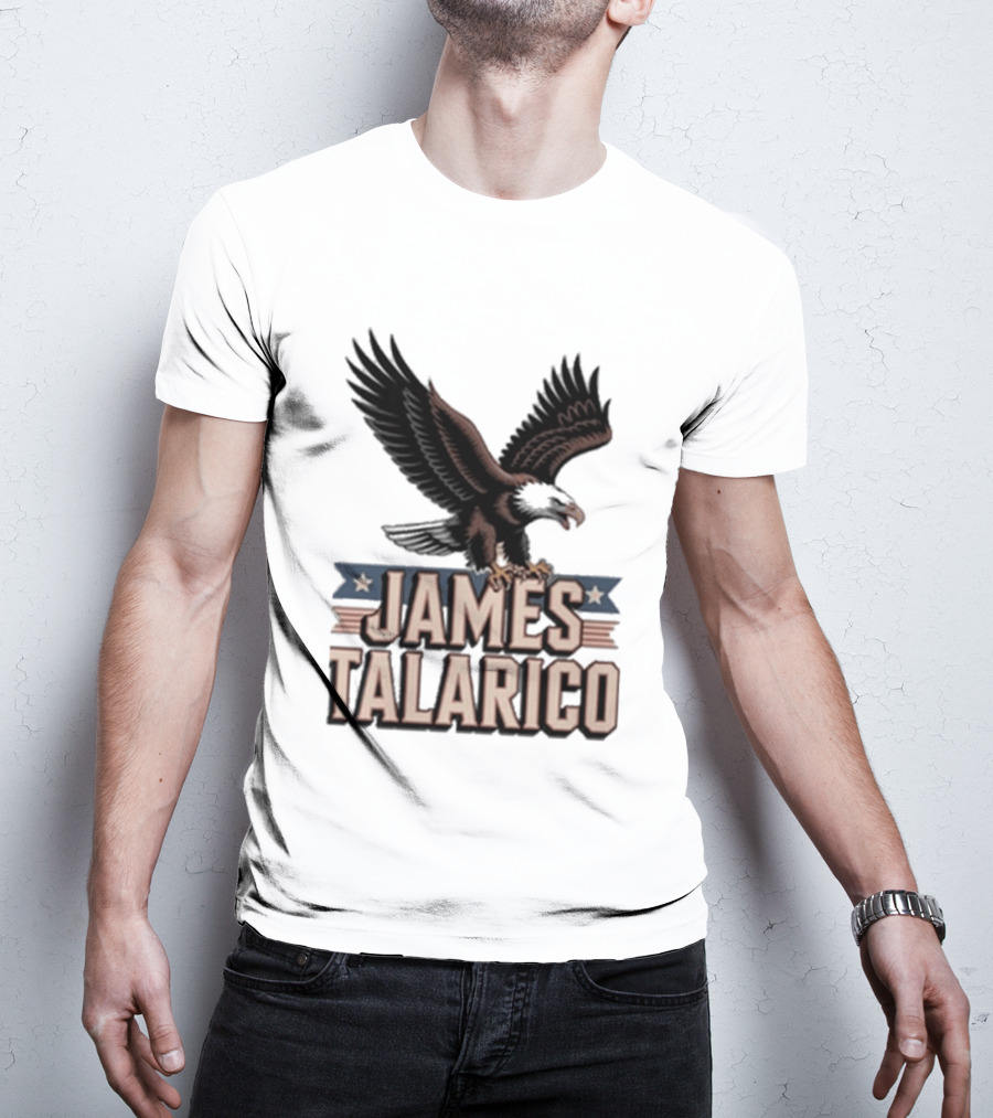 James Talarico Texas Senate 2026 Eagle Stars Stripes T-Shirt