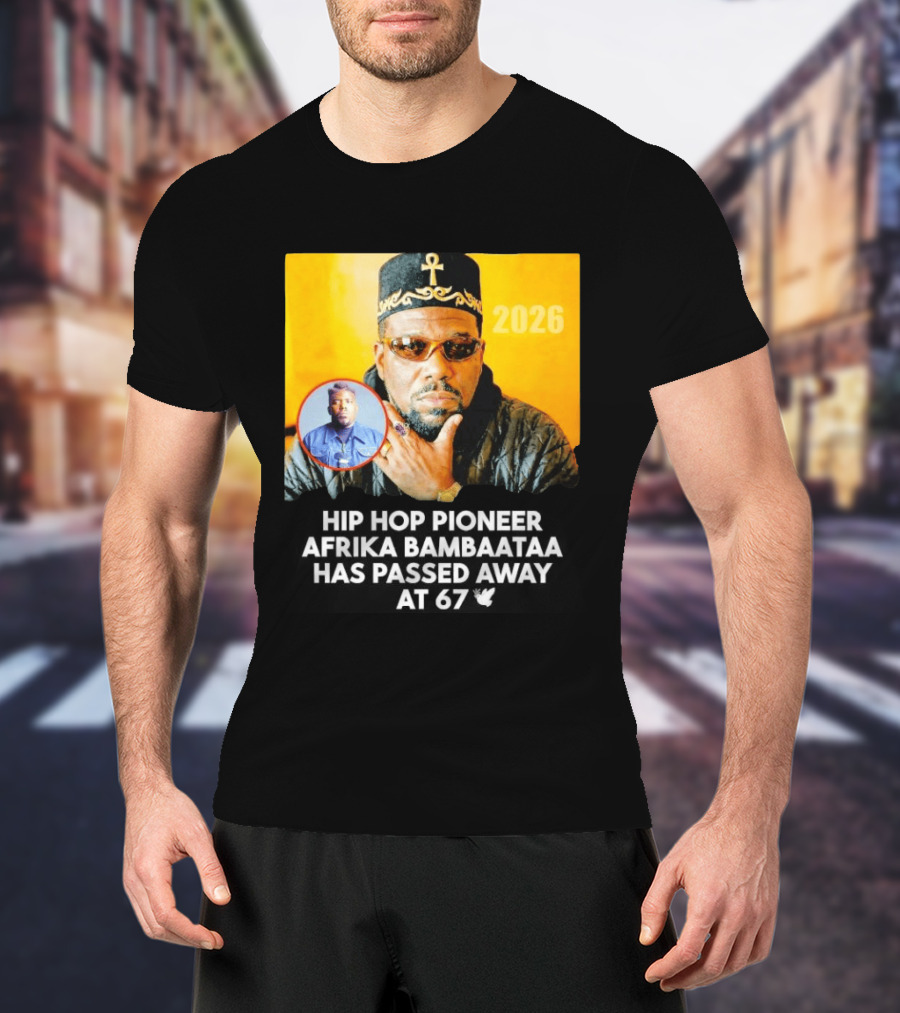 Afrika Bambaataa Hip Hop Pioneer Legacy Lives On T-Shirt