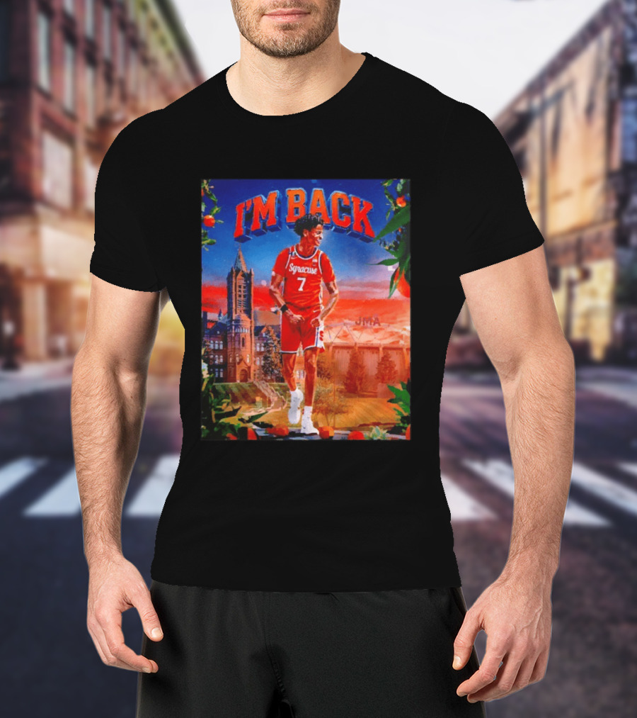 I'M BACK Kiyan Anthony Syracuse Orange Basketball Player JMA T-Shirt