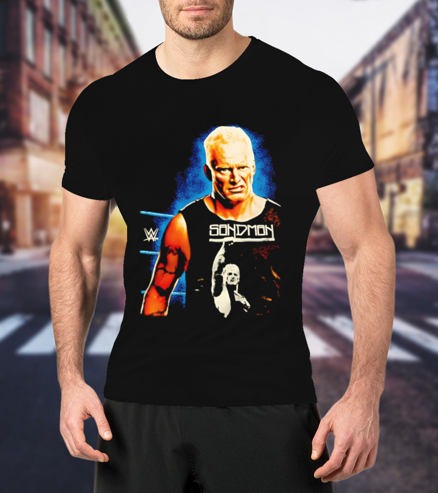 Wrestling Icon Sandman WWE Hardcore Legend T-Shirt