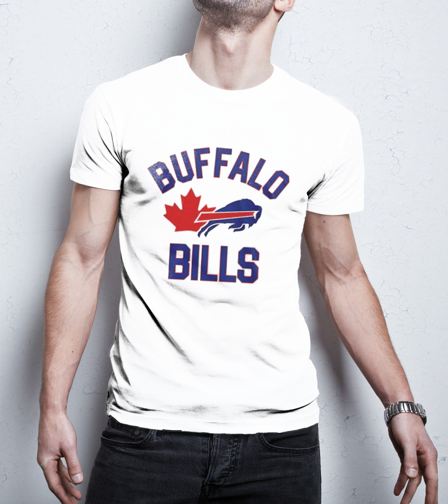 Buffalo Bills Maple Leafs Mafia Canada Collaboration T-Shirt