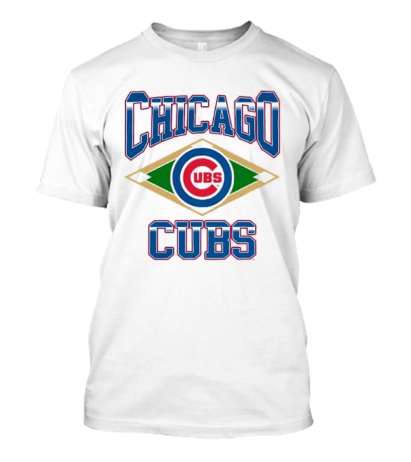 Chicago Cubs MLB Baseball Field T-Shirt