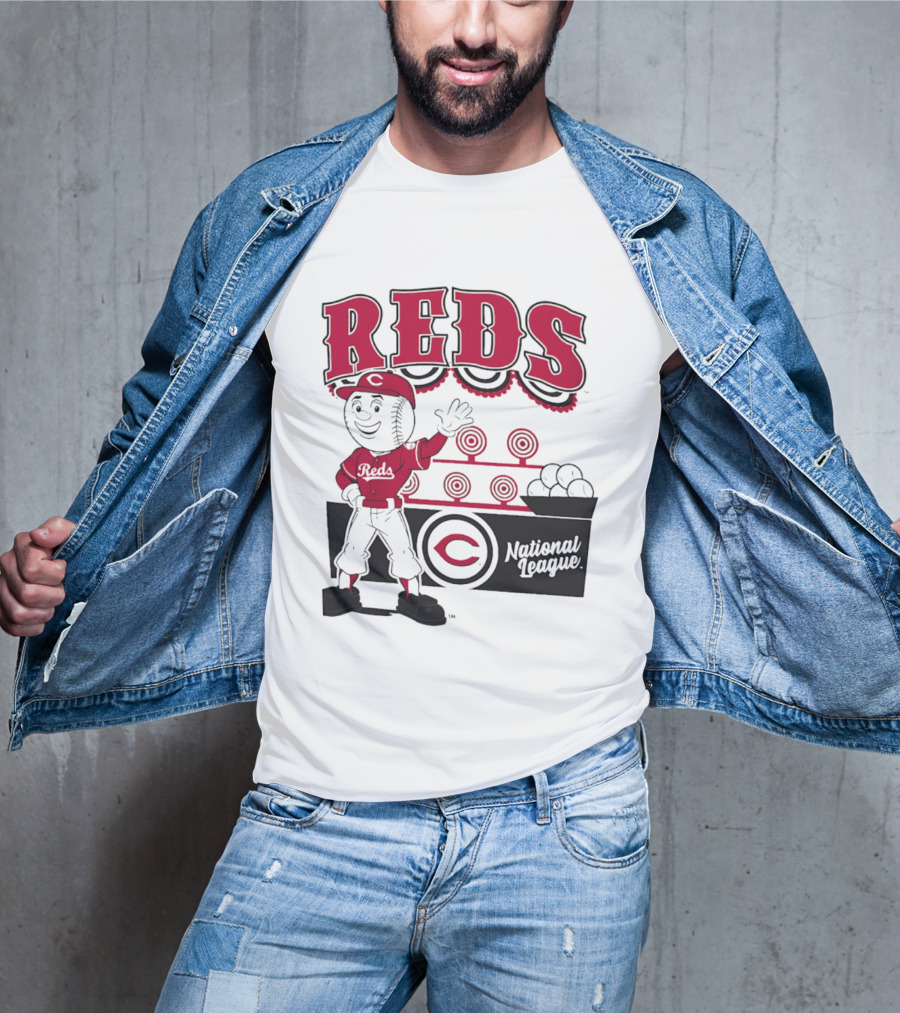 Cincinnati Reds 2026 Step Back Up National League Baseball T-Shirt
