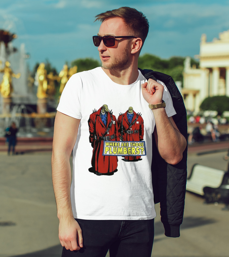 Goomba Super Mario Bros 1993 Where Are Those Plumbers? T-Shirt