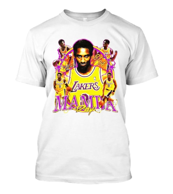 Mamba Day Kobe Bryant 8 24 Los Angeles Lakers NBA T-Shirt