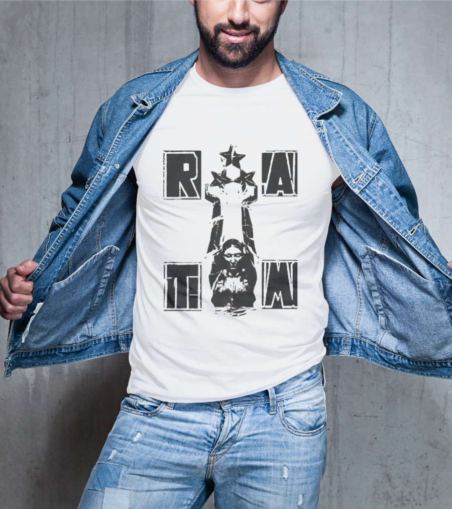 Rage Against The Machine RATM Stars Stencil T-Shirt