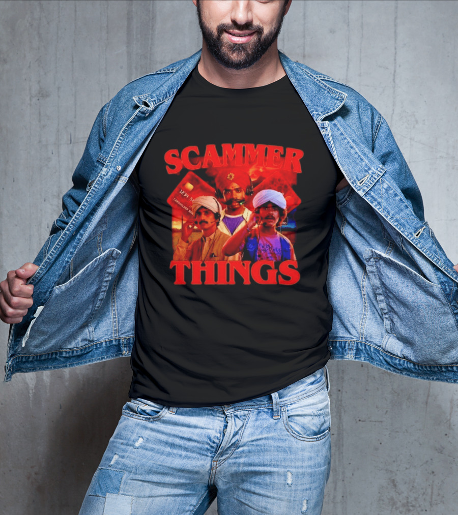 Scammer Things Credit Card Call Center T-Shirt