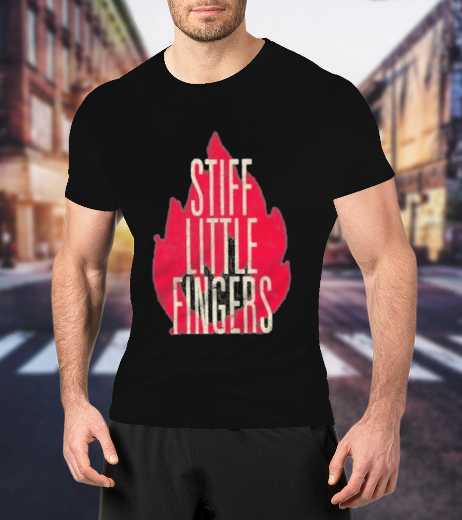 Stiff Little Fingers Brixton 91 Flame T-Shirt