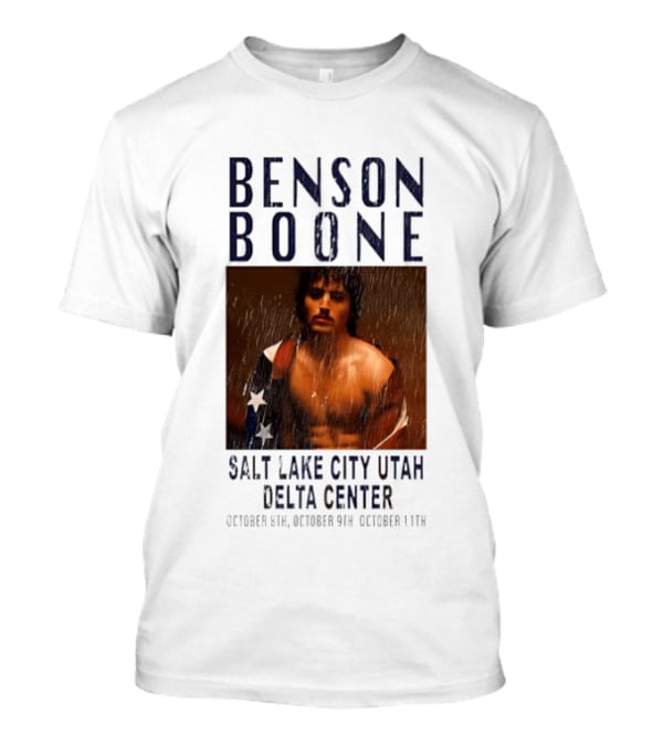 Benson Boone Salt Lake City Utah Delta Center October 8th 9th 11th T-Shirt
