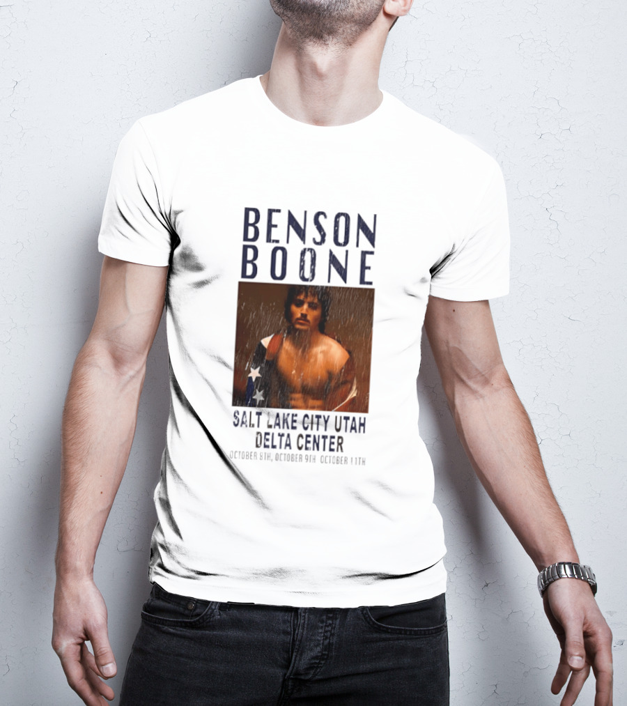 Benson Boone Salt Lake City Utah Delta Center October 8th 9th 11th T-Shirt