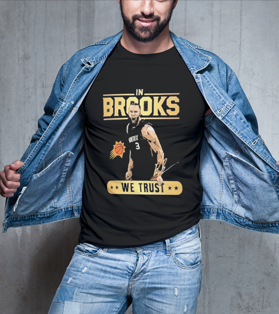 In Brooks We Trust Basketball 3 T-Shirt