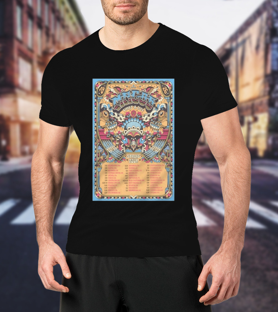 Magoo What A Life Spring Tour 2026 Vintage Festival Dates T-Shirt