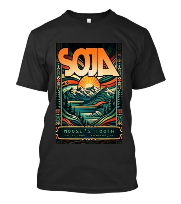 Soja Moose's Tooth Anchorage AK May 21 2026 T-Shirt