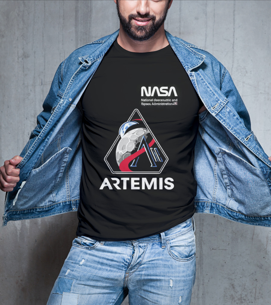 NASA Artemis 2 Mission Moon Exploration T-Shirt