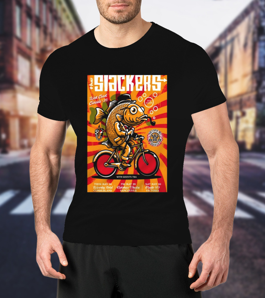 The Slackers West Coast Canada Tour 2026 Victoria Ska And Reggae Society With Guests TBA T-Shirt