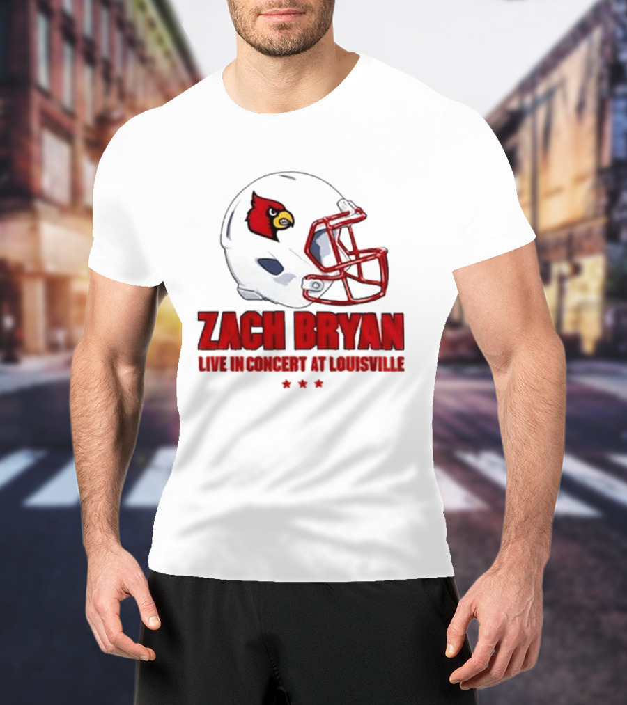 Zach Bryan Live In Concert At Louisville 2026 With Heaven On Tour L&N Federal Credit Union Stadium T-Shirt
