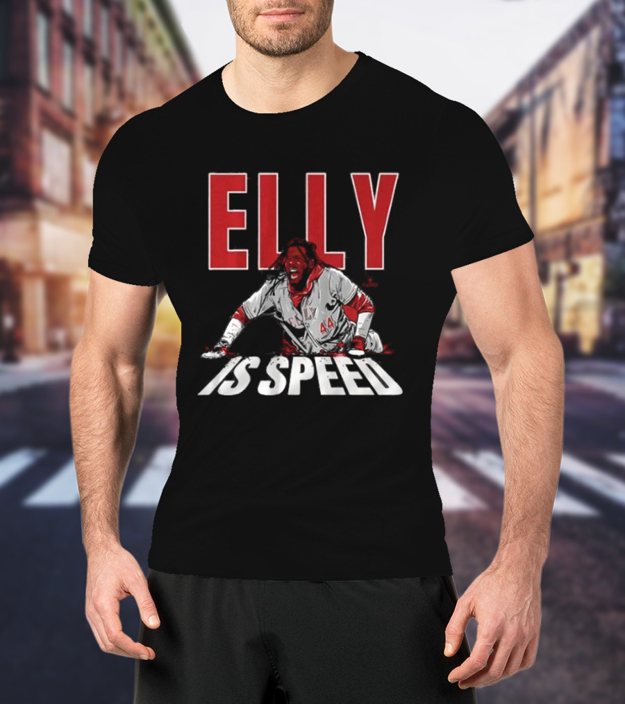 Elly De La Cruz Baseball Speed 44 Sports Fan T-Shirt