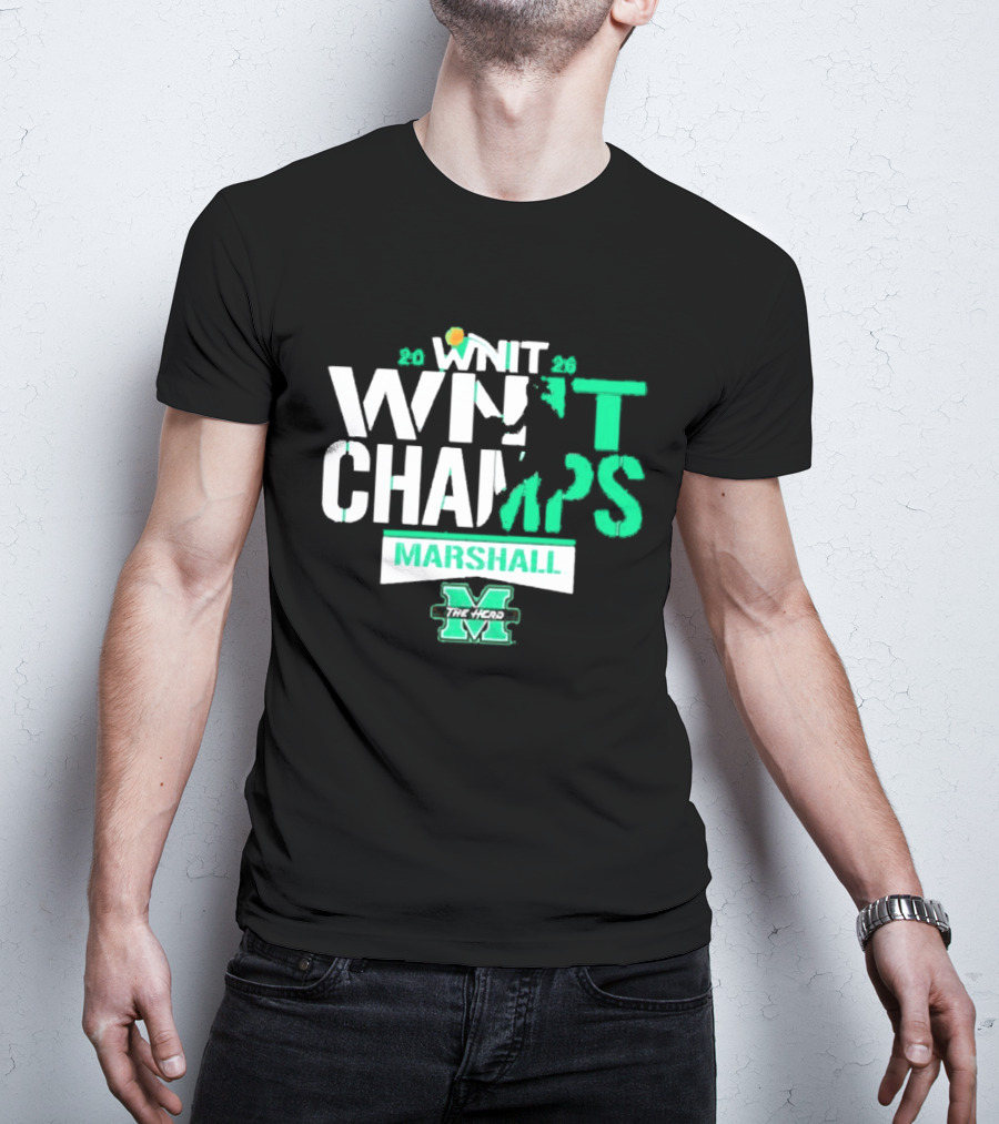 Marshall Thundering Herd 2026 WNIT Champs T-Shirt