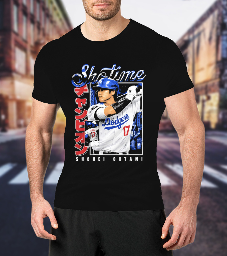 Showtime Shohei Ohtani Dodgers Champion 2026 T-Shirt