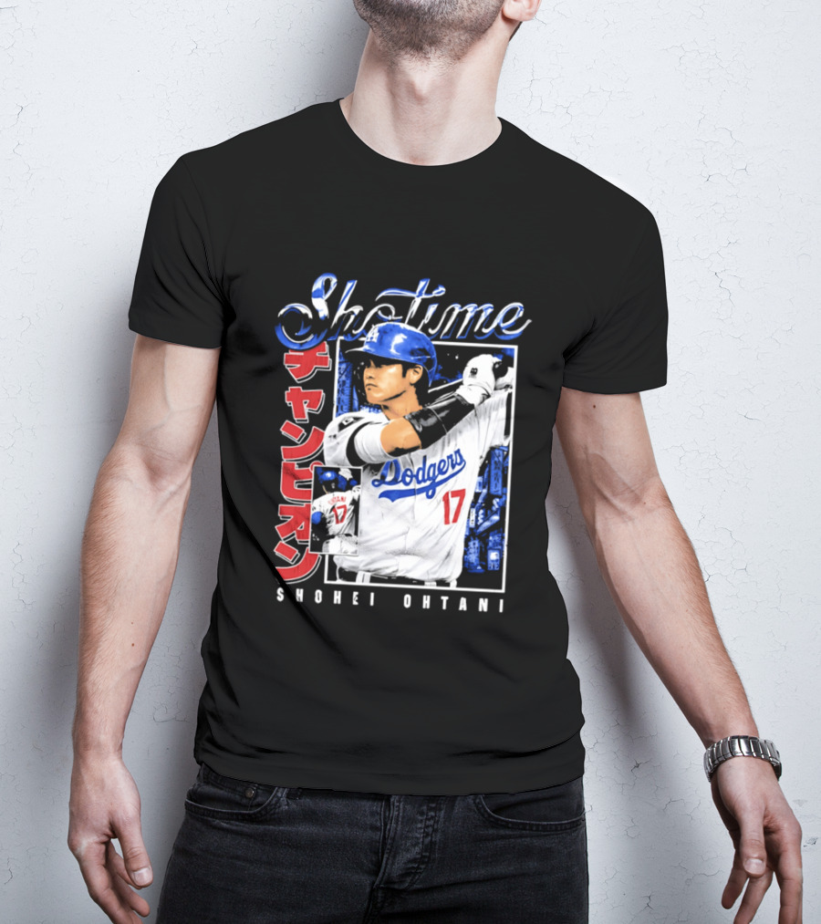 Showtime Shohei Ohtani Dodgers Champion 2026 T-Shirt