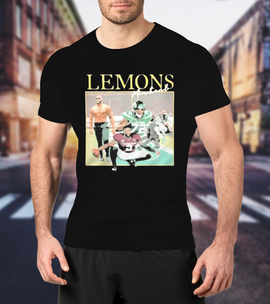 Micheal Lemons Football Players Sports Us T-Shirt