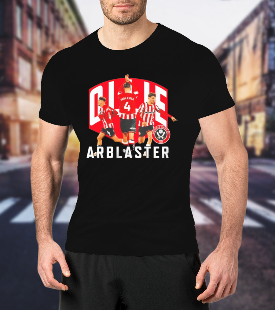 Ollie Arblaster 4 Sheffield United FC Player 1867 T-Shirt