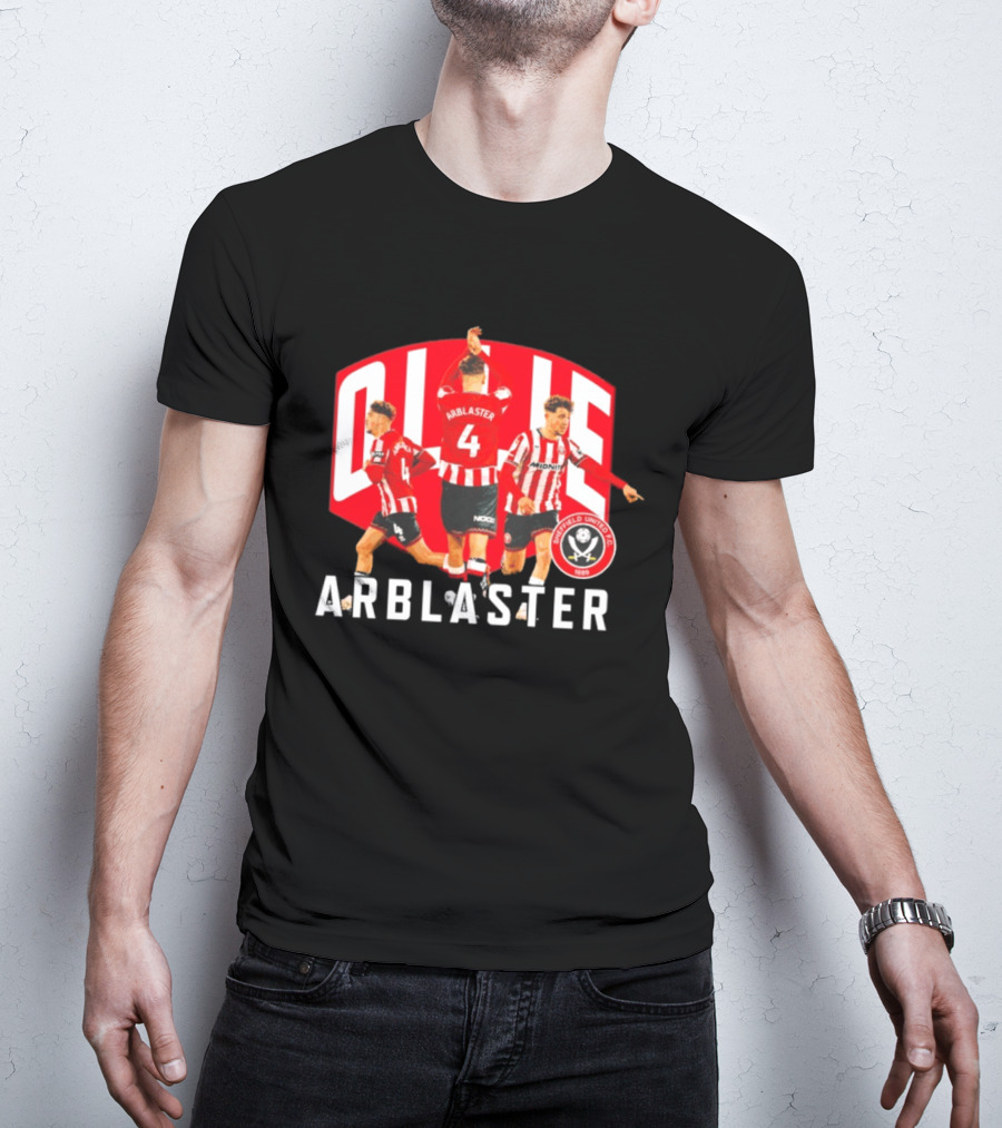 Ollie Arblaster 4 Sheffield United FC Player 1867 T-Shirt