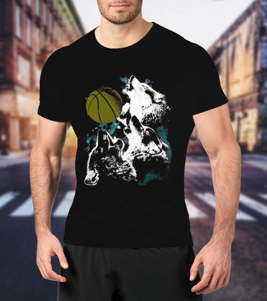 Pack Wolf 2026 Basketball For Sale Free Shipping T-Shirt