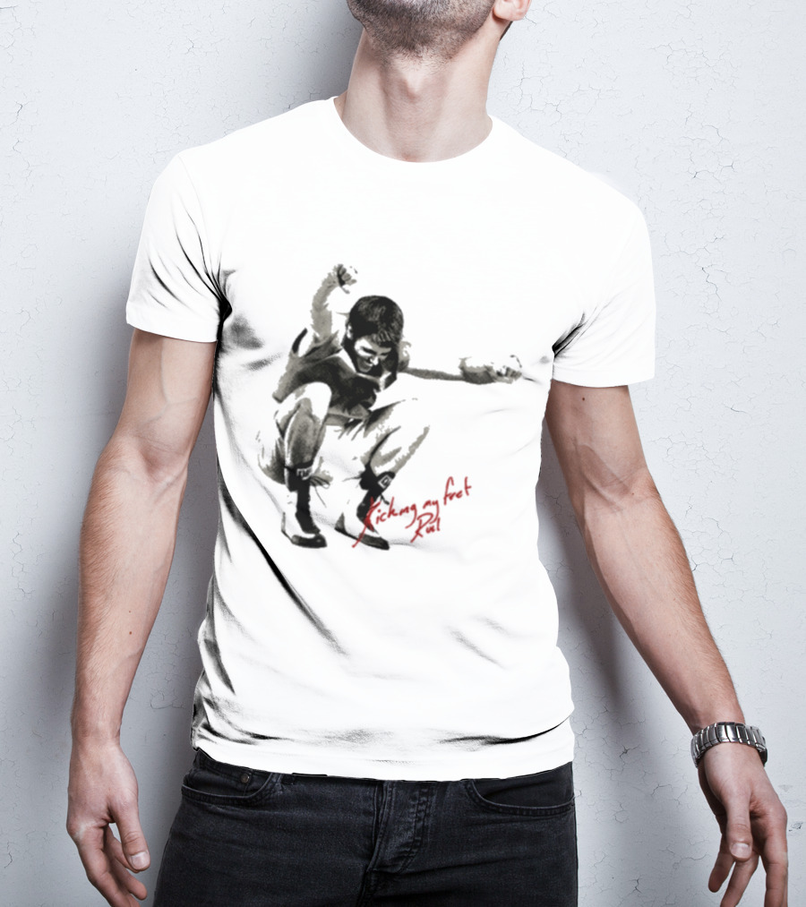Ruel Kicking My Feet Dynamic Pose T-Shirt