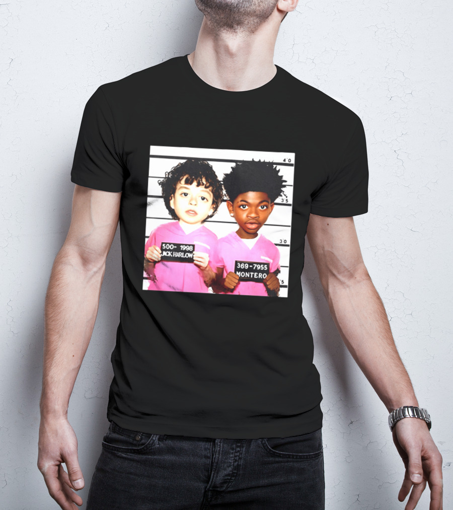 Jack Harlow Montero Shot Pink Outfits 500 1998 369 7955 T-Shirt