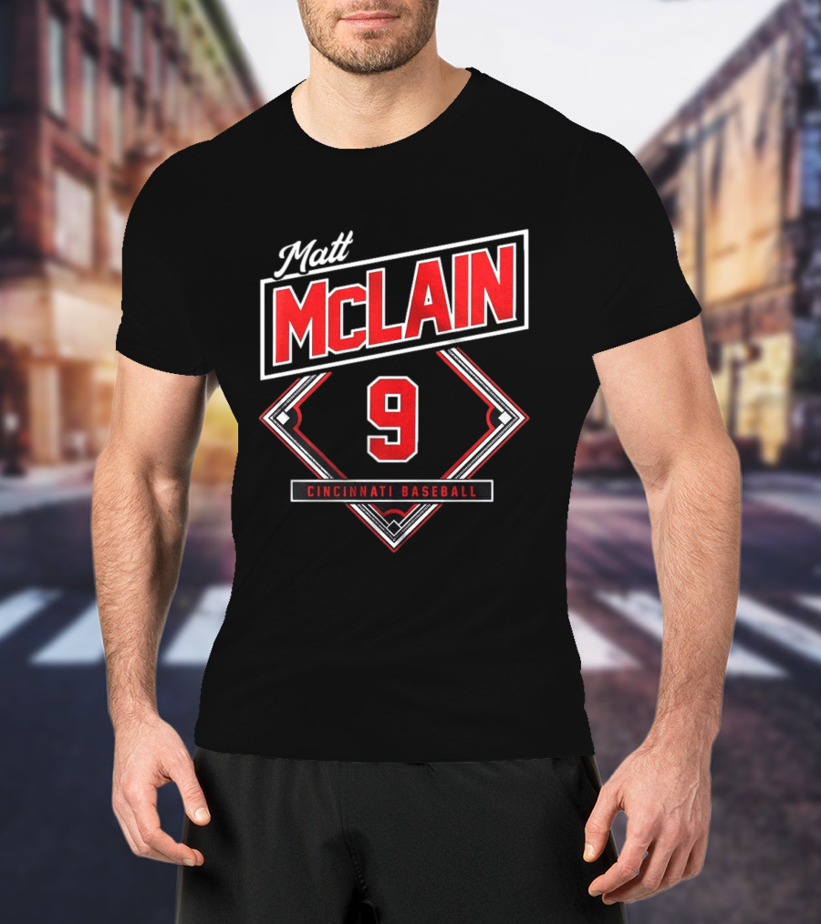 Cincinnati Baseball Matt McLain 9 T-Shirt