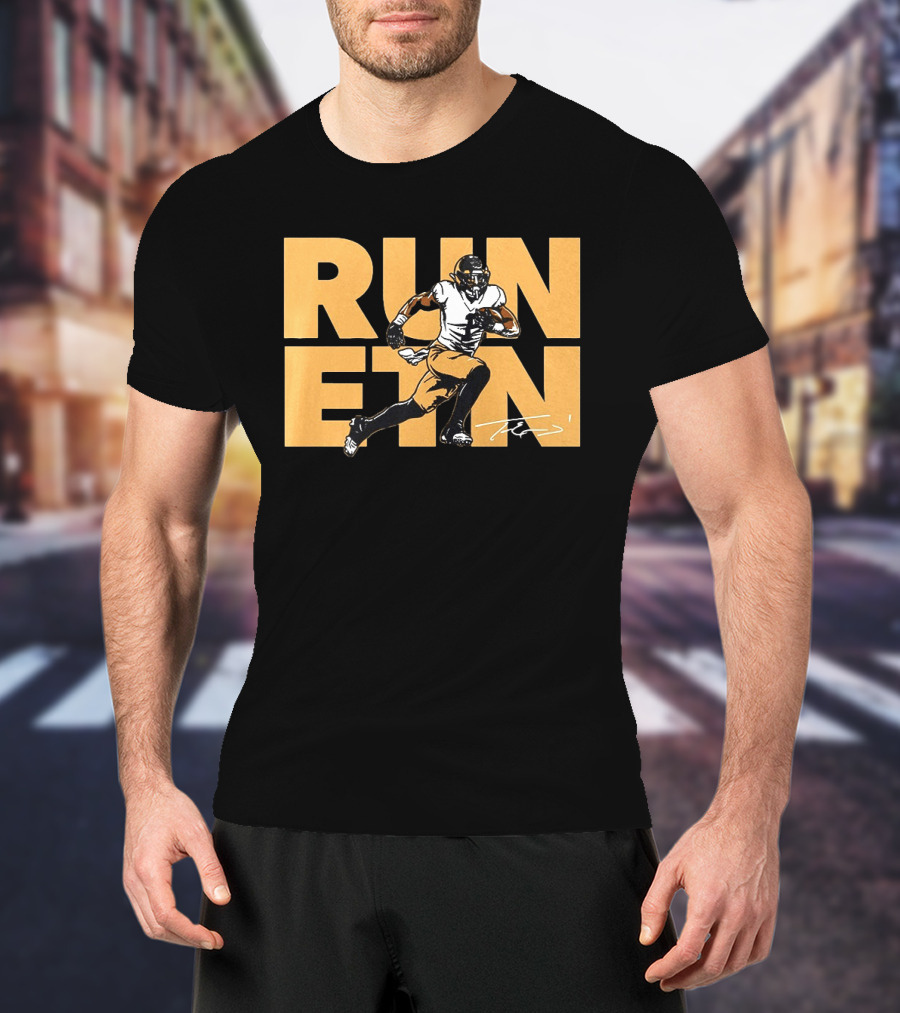 RUN ETN New Orleans Saints Football Sportswear T-Shirt