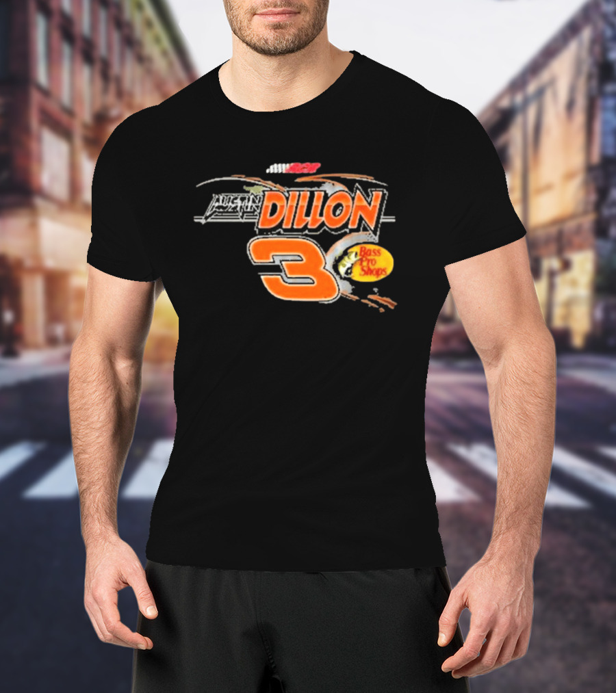 Austin Dillon 3 Bass Pro Shops 2026 Racing T-Shirt