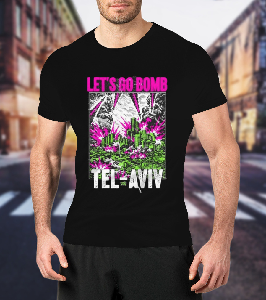 Let’s Go Bomb Tel Aviv Punk Album T-Shirt