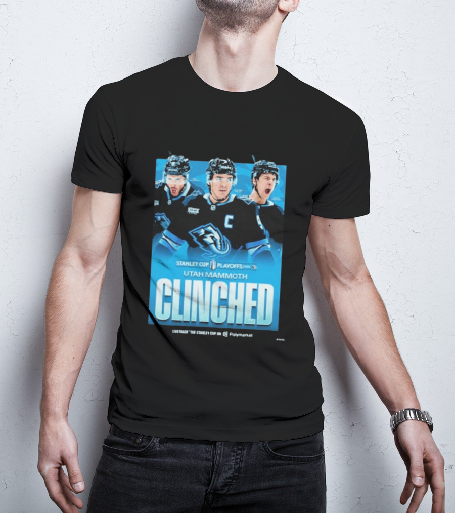 Utah Mammoth Clinched Stanley Cup Playoffs 2026 T-Shirt