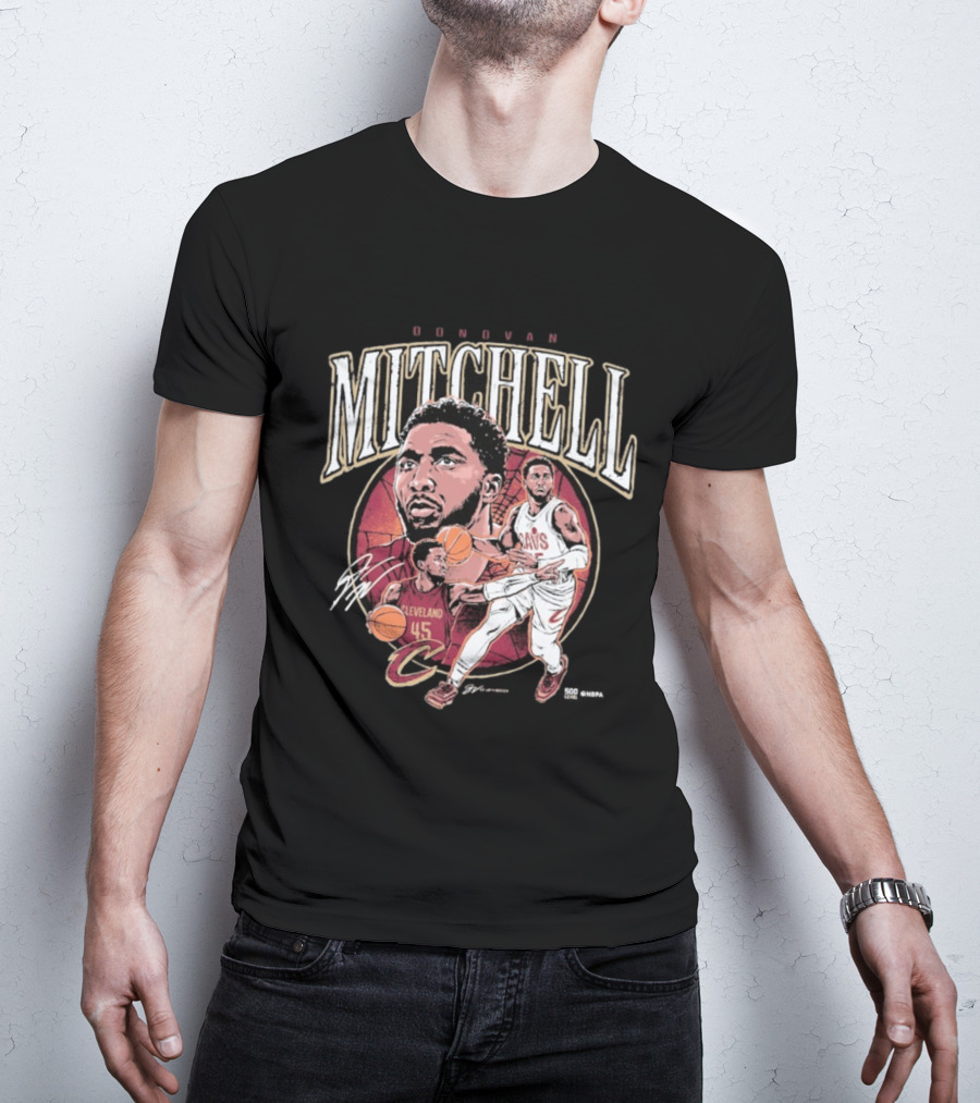 Donovan Mitchell Cleveland Cavaliers Basketball Sports T-Shirt