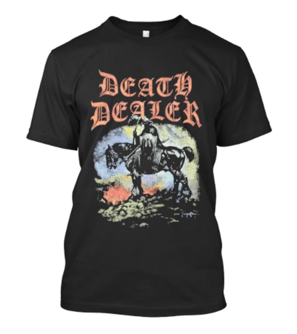 Frazetta Death Dealer Warrior Horseman T-Shirt