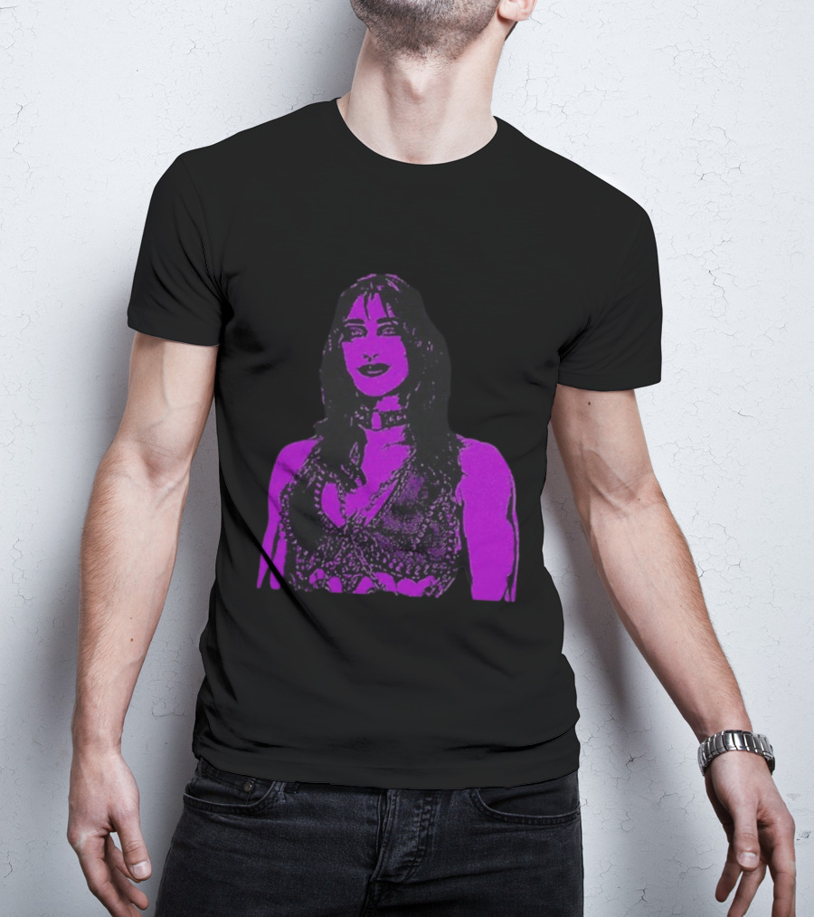 Rhea Ripley WWE Ships Free For Sale Purple Wrestling Champion T-Shirt