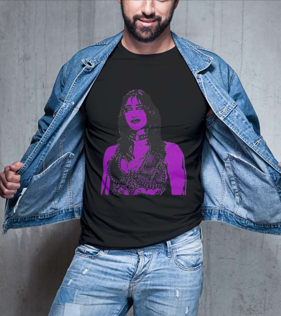 Rhea Ripley WWE Ships Free For Sale Purple Wrestling Champion T-Shirt
