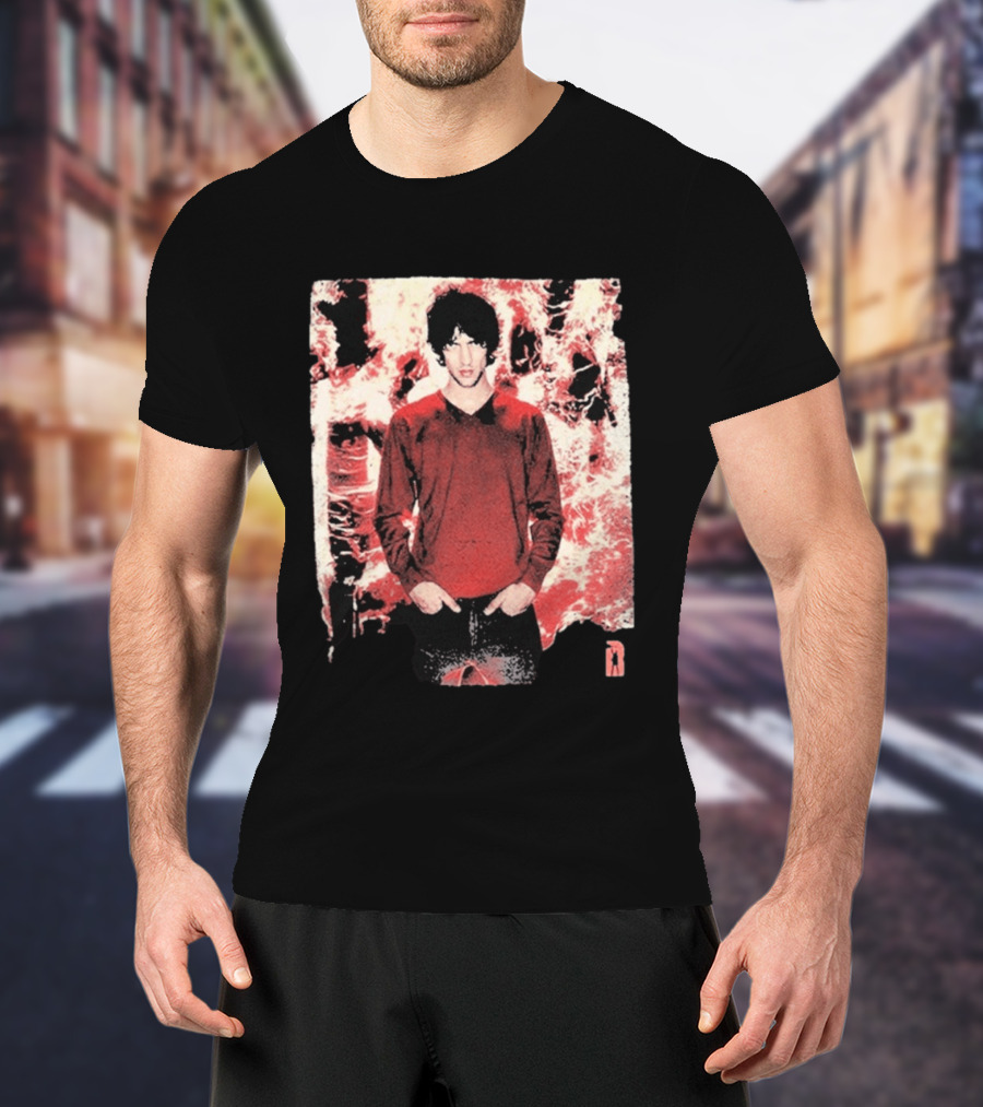 Richard Ashcroft 2026 Tour Classic Photo Red Abstract T-Shirt
