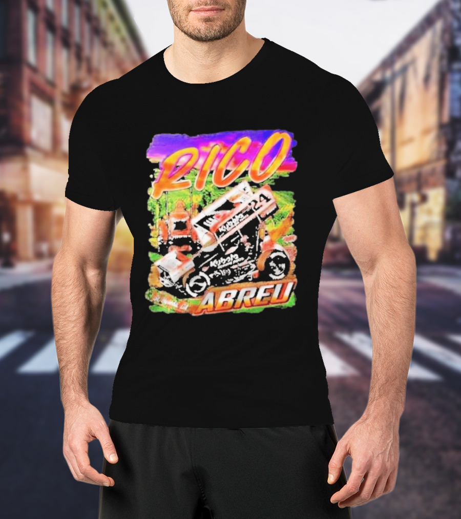 Rico Abreu Kubota 24 Racing Car T-Shirt