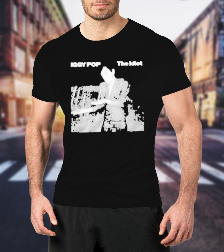 Iggy Pop The Idiot Album Artwork Cover T-Shirt