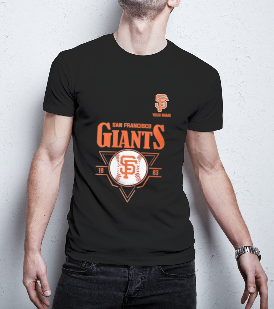 San Francisco Giants 1883 Baseball SF Team T-Shirt