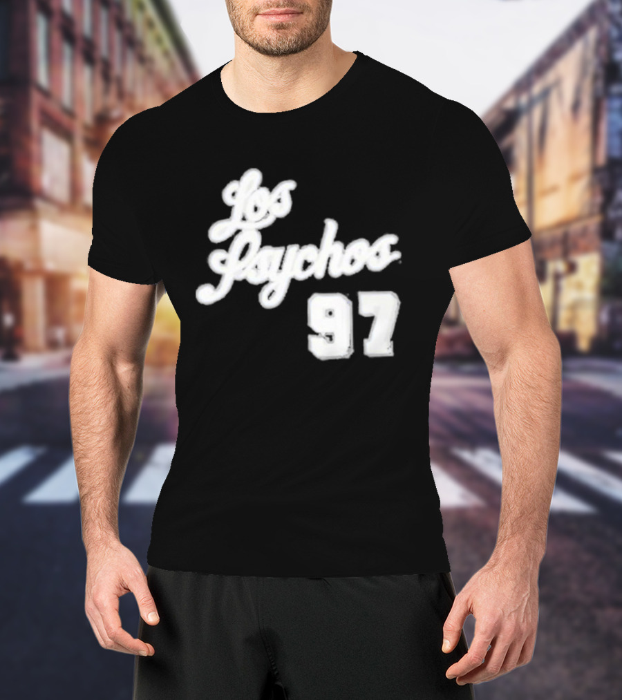 Los Psychos 97 Throwback The Psycho Realm Rare T-Shirt