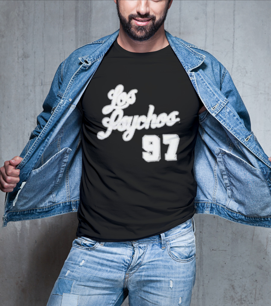 Los Psychos 97 Throwback The Psycho Realm Rare T-Shirt