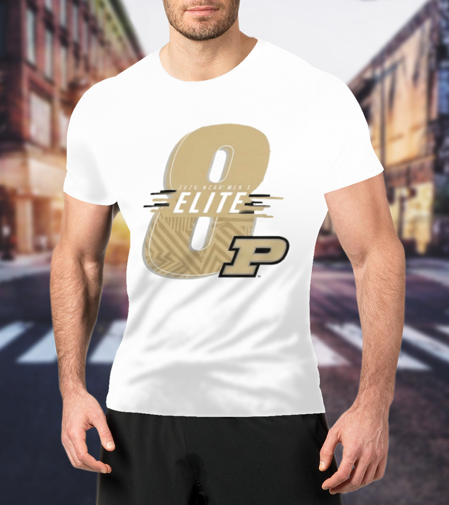 Purdue Boilermakers 2026 NCAA Men's Elite 8 T-Shirt