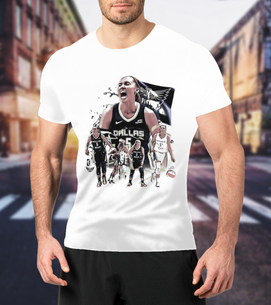 Demar Derozan Paige Bueckers Dallas Wings Basketball Athlete T-Shirt