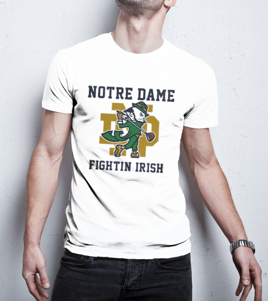 Notre Dame Fightin Irish Vintage Leprechaun ND T-Shirt